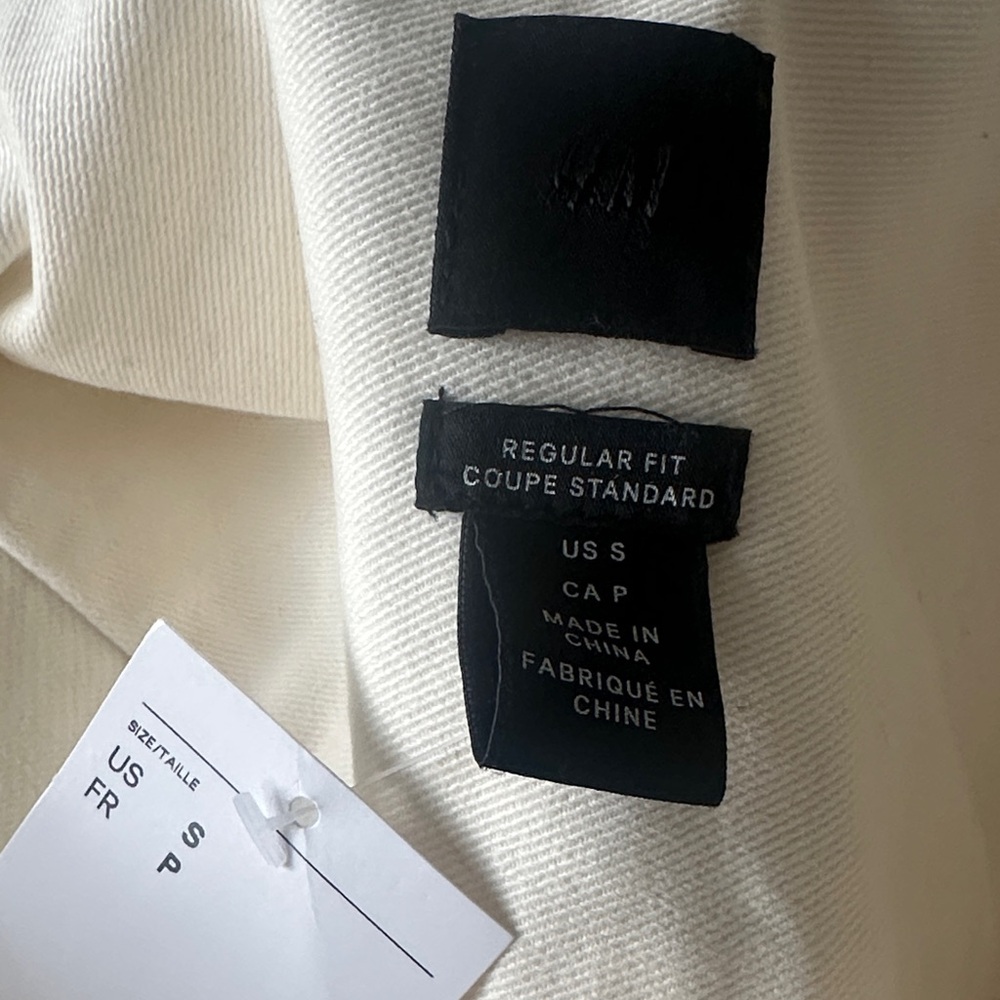 Men's H&M Cream Jacket - Picture 6 of 6